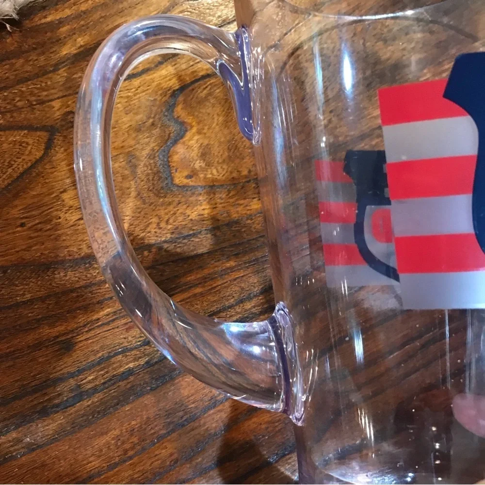 🍺Crate & Barrel Acrylic Beer Pitcher